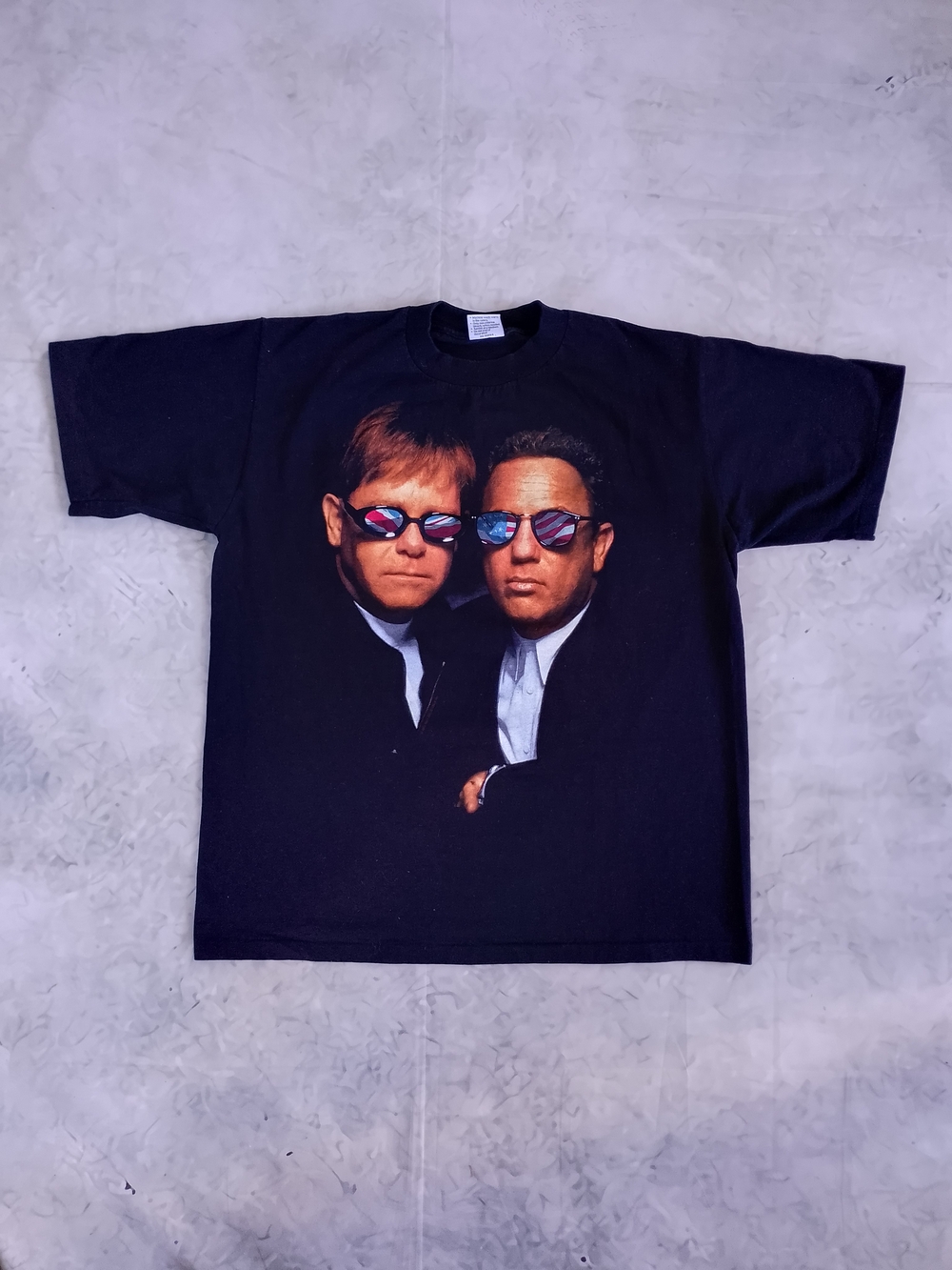 Vintage Elton John Billy Joel Spring Of ‘95 Tour Concert Shirt Single Stitch